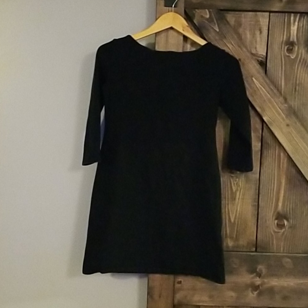 Black Fitted Mini Dress